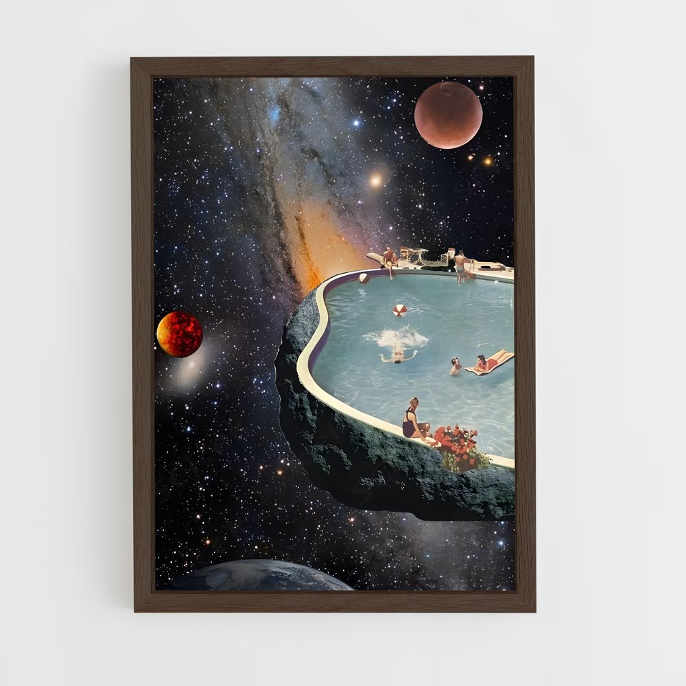 Poster Espace captivant rétro – affiche Espace rétro (vue 5)